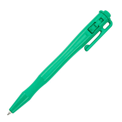 Bolígrafo detectable de tinta verde